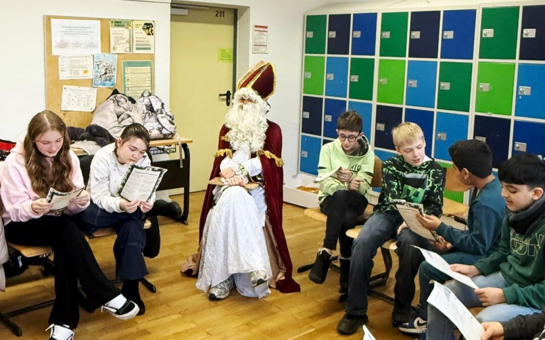 Nikolaus besucht die Frida – Ein festlicher Tag für den 5. und 6. Jahrgang