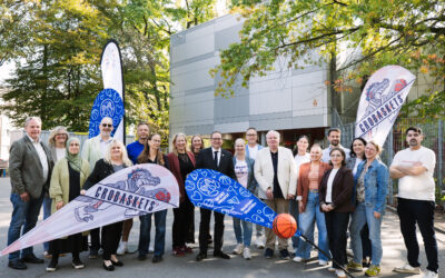 Frida ist jetzt SPORTVERNETZT-Schule Neue Kooperation : Die CroBaskets an der Frida